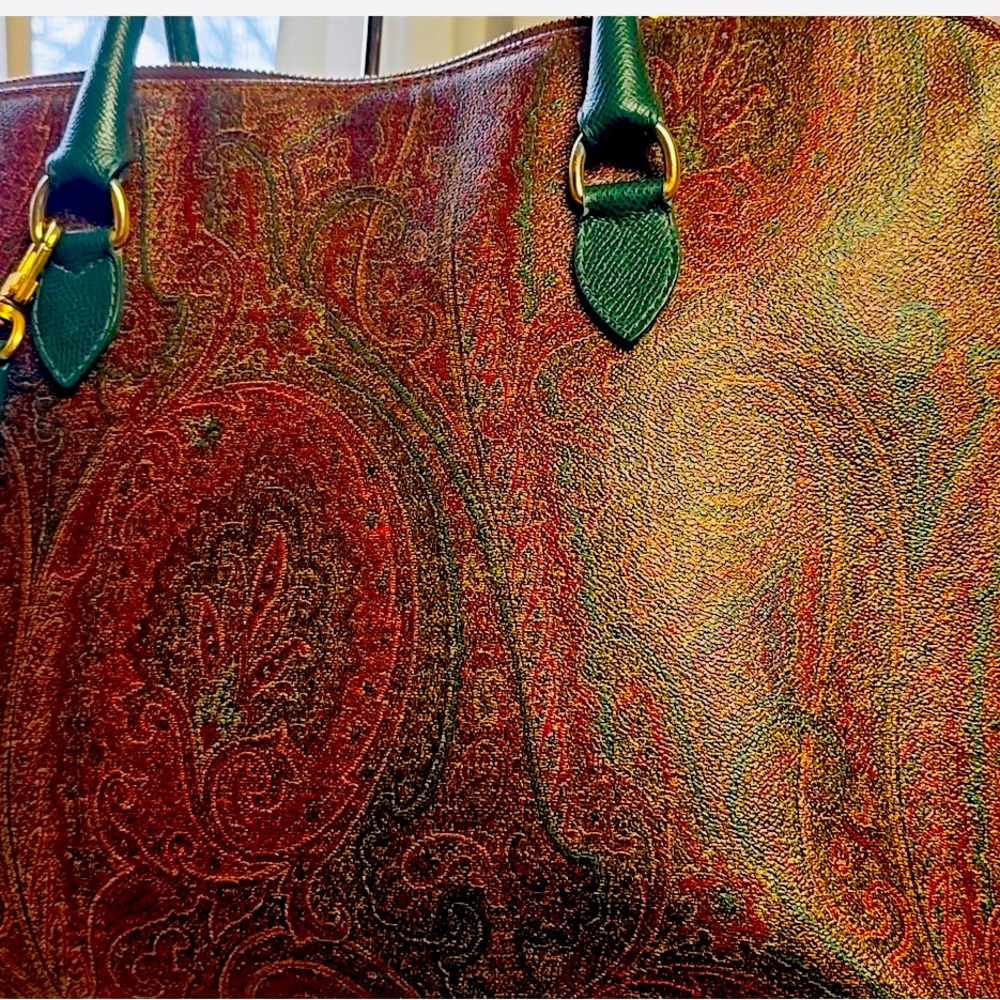 Etro Multicolor Paisley Crossbody Bag